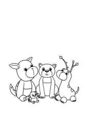 Learning Coloring Book 7847FA10 (12 Coloring Pages)