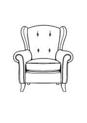 Living Room Coloring Book 9A3F0BA4 (12 Coloring Pages)