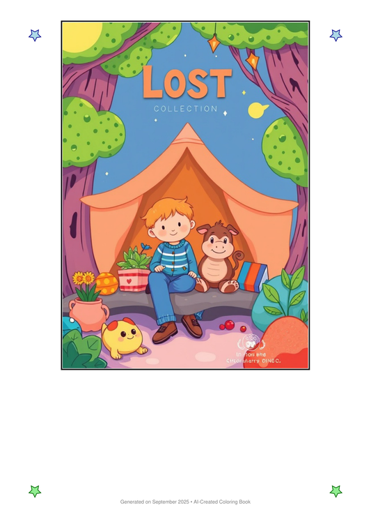 Loft Coloring Book EF15395E (12 Coloring Pages)