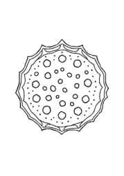 Mexican Food Coloring Book 13039709 (12 Coloring Pages)