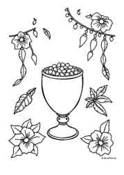 Mexican Food Coloring Book 676CF53D (12 Coloring Pages)
