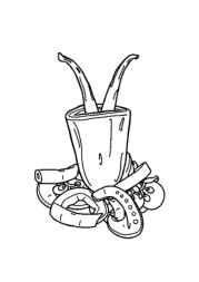 Mexican Food Coloring Book 6760102E (12 Coloring Pages)