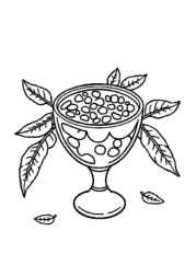 Mexican Food Coloring Book BE009DAB (12 Coloring Pages)