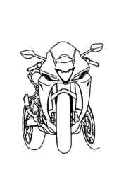 Motorcycles Coloring Book 12084569 (12 Coloring Pages)