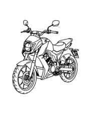 Motorcycles Coloring Book F6E3A871 (12 Coloring Pages)