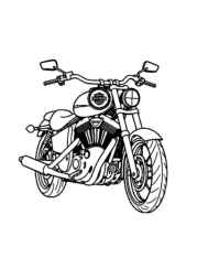 Motorcycles Coloring Book F6E3A871 (12 Coloring Pages)