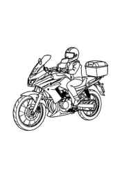 Motorcycles Coloring Book F6E3A871 (12 Coloring Pages)