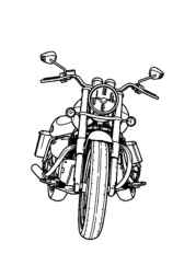 Motorcycles Coloring Book F6E3A871 (12 Coloring Pages)