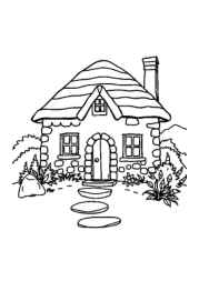 Mountain House Coloring Book A4200989 (12 Coloring Pages)