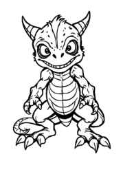 Mutants Coloring Book 392886EA (12 Coloring Pages)