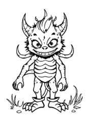 Mutants Coloring Book 392886EA (12 Coloring Pages)