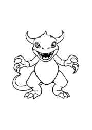 Mutants Coloring Book A1B96243 (12 Coloring Pages)