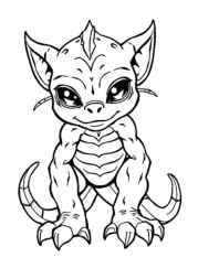 Mutants Coloring Book A1B96243 (12 Coloring Pages)