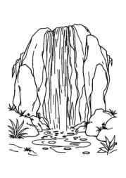 Natural Landscapes Coloring Book EAD20869 (12 Coloring Pages)