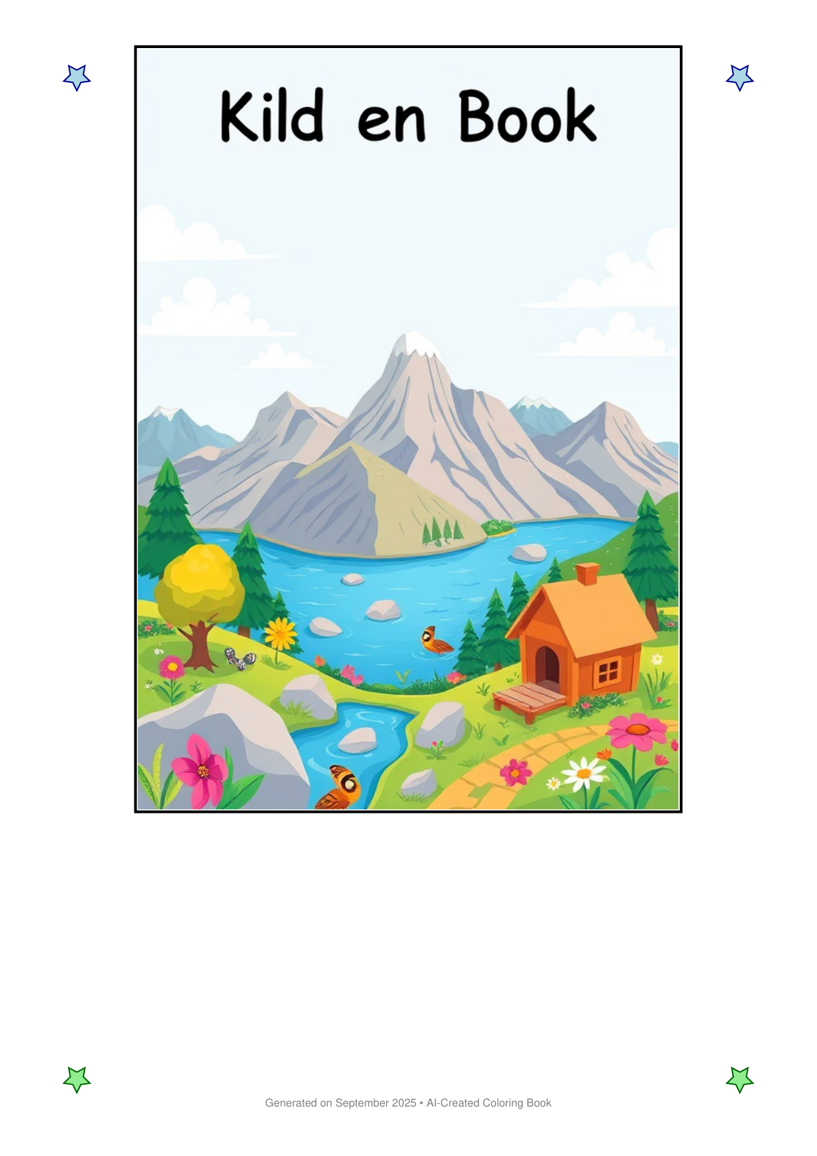 Natural Landscapes Coloring Book 736F262D (12 Coloring Pages)