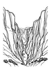 Natural Landscapes Coloring Book 736F262D (12 Coloring Pages)