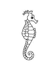 Ocean Animals Coloring Book 141DBAD2 (12 Coloring Pages)