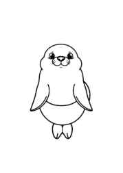 Ocean Animals Coloring Book 2830A077 (12 Coloring Pages)