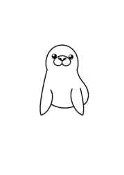 Ocean Animals Coloring Book 4C42FDFD (12 Coloring Pages)