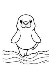 Ocean Animals Coloring Book 5A29D17E (12 Coloring Pages)