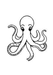 Ocean Animals Coloring Book DA0393A7 (12 Coloring Pages)