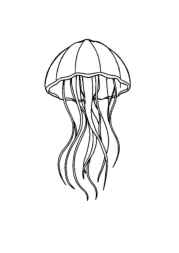 Ocean Animals Coloring Book ECFFCF7E (12 Coloring Pages)