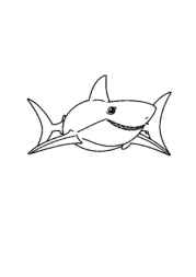 Ocean Animals Coloring Book ECFFCF7E (12 Coloring Pages)