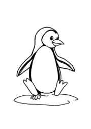 Penguins Coloring Book 0569BB6E (12 Coloring Pages)