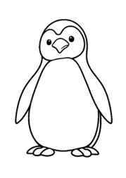 Penguins Coloring Book 57233273 (12 Coloring Pages)