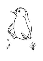 Penguins Coloring Book 57233273 (12 Coloring Pages)