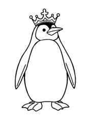 Penguins Coloring Book 57233273 (12 Coloring Pages)