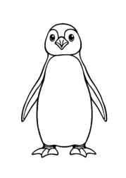 Penguins Coloring Book 57233273 (12 Coloring Pages)