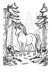 Pony Gaia Coloring Book 0CDDA3A2 (12 Coloring Pages)