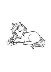 Pony Gaia Coloring Book 0CDDA3A2 (12 Coloring Pages)