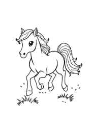 Pony Gaia Coloring Book 0CDDA3A2 (12 Coloring Pages)