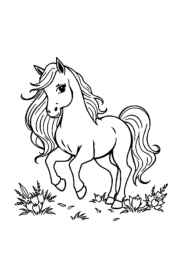 Pony Gaia Coloring Book 0CDDA3A2 (12 Coloring Pages)