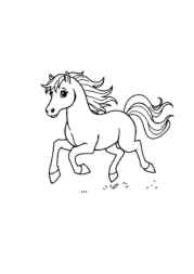 Pony Gaia Coloring Book BBE7A1CE (12 Coloring Pages)