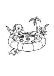 Pools Coloring Book 807F8427 (12 Coloring Pages)