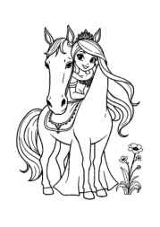 Princess Lily Coloring Book 0E3C234C (12 Coloring Pages)