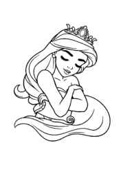 Princess Lily Coloring Book 2141A444 (12 Coloring Pages)
