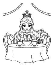 Princess Lily Coloring Book 2141A444 (12 Coloring Pages)
