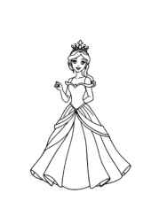 Princess Lily Coloring Book 2141A444 (12 Coloring Pages)