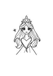 Princess Lily Coloring Book 2141A444 (12 Coloring Pages)