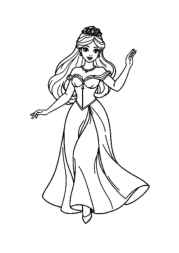 Princess Lily Coloring Book 3937ACAB (12 Coloring Pages)