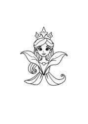 Princess Lily Coloring Book 3937ACAB (12 Coloring Pages)