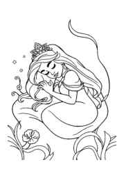 Princess Lily Coloring Book 3DFF2A8D (12 Coloring Pages)