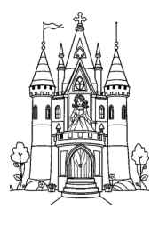 Princess Lily Coloring Book 4E60EB11 (12 Coloring Pages)