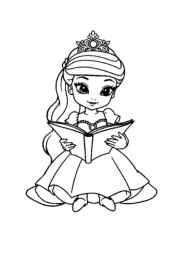 Princess Lola Coloring Book 6F24BF6C (12 Coloring Pages)