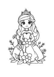 Princess Lola Coloring Book 6F24BF6C (12 Coloring Pages)
