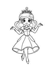 Princess Lola Coloring Book 6F24BF6C (12 Coloring Pages)